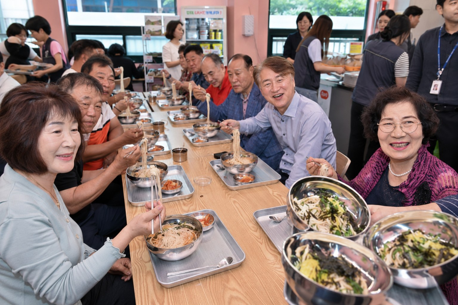 천원국시 10호점(유덕점) 어르신 식사 나눔